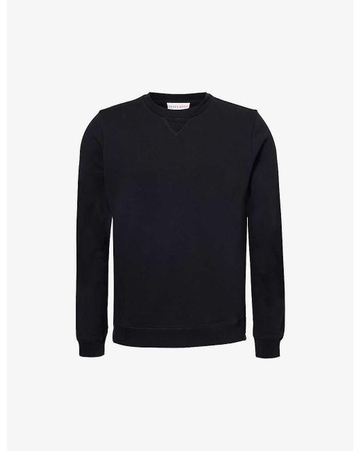 Derek Rose Blue Quinn Relaxed-fit Cotton-blend Sweatshirt for men