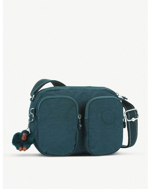 Kipling Green Patti Nylon Small Crossbody Bag