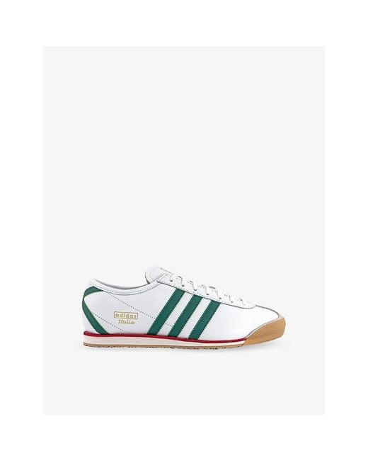 Adidas Blue Italia 70S Leather Low-Top Trainers for men