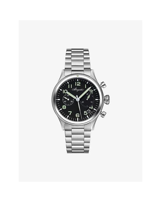 Breguet Metallic Marine Chronographe Automatic Watch for men