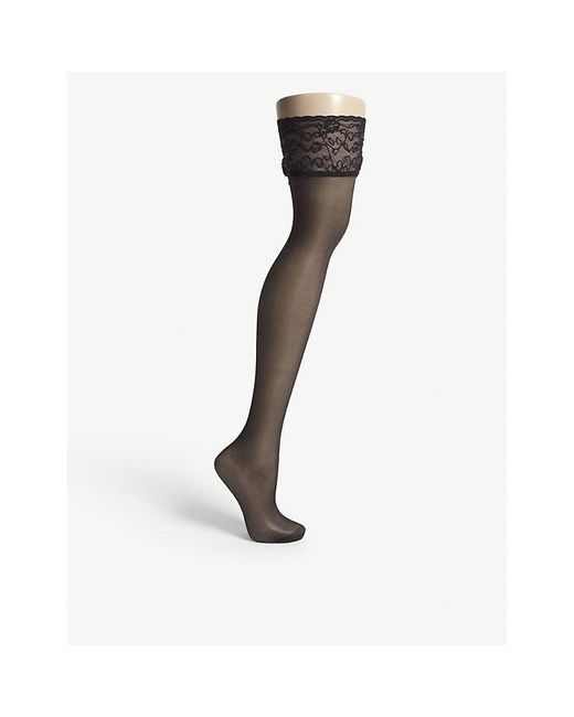 Falke Multicolor Seidenglatt 15 Knitted Stockings