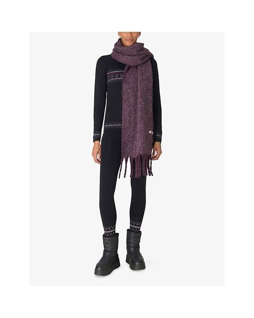 Sweaty Betty Blue Fairisle Base Layer Leggings
