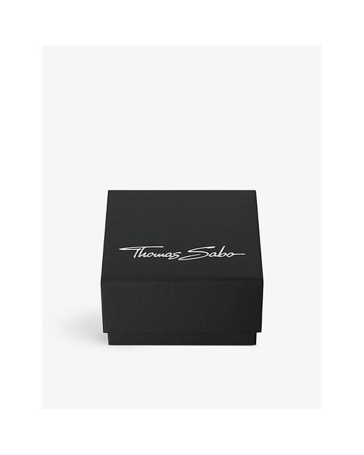 Thomas Sabo White Venezia Sterling Chain Necklace
