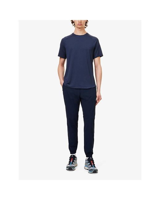 lululemon athletica Blue Surge Regular-fit Tapered Stretch Recycled-nylon jogging Botto for men