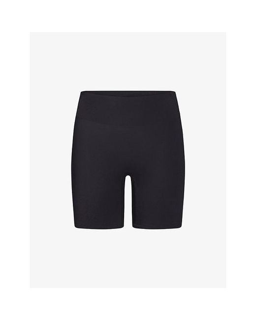 NikeSKIMS Blue Shine Bonded Waist 5-Inch Biker Shorts