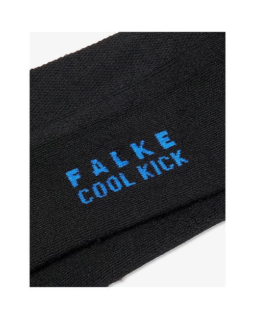 Falke Blue Cool Kick Woven Knitted Socks for men