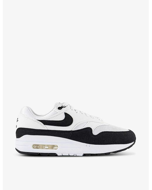 Nike White Air Max 1 Leather Low-top Trainers