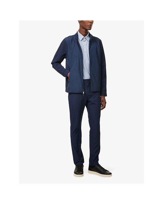 G/FORE Blue Tour Five-Pocket Woven Trousers for men
