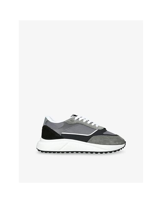 Arne Multicolor Technical Runner Suede And Mesh Low-Top Trainers for men