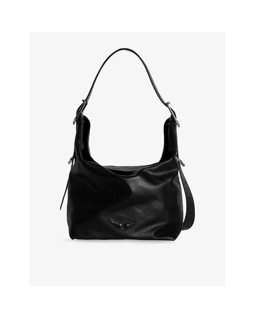 ショルダーバッグ・ポシェット Zadig & Voltaire Jane Crossbody - Leather - Black Zadig & Voltaire Jane Leather Shoulder Bag in Black | Lyst