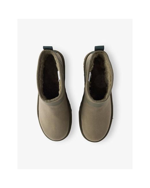 Ugg Green X Reese Cooper Ultra Mini Woven Boots for men