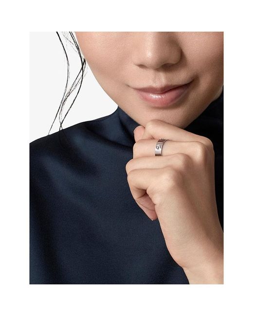 Cartier White Love Ring