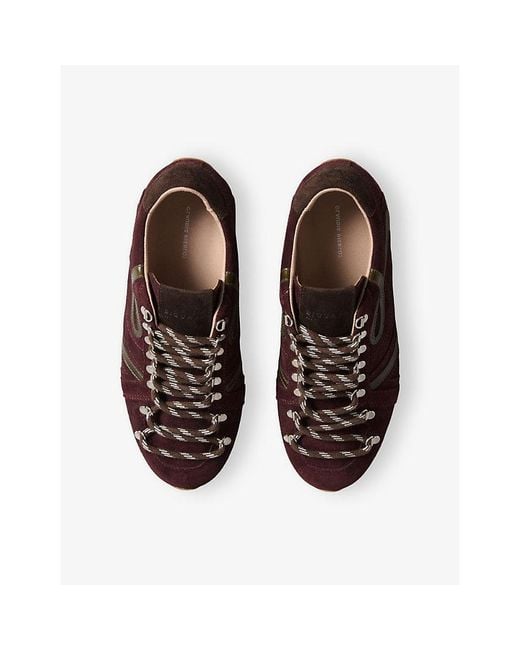 Claudie Pierlot Brown Swing Suede Trainers