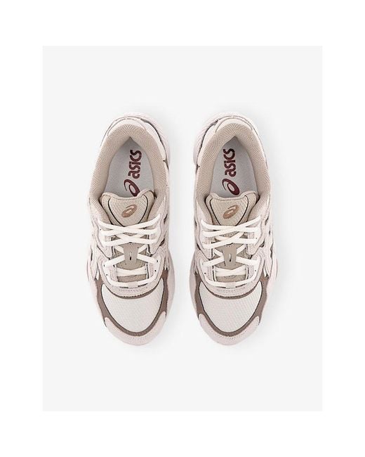 Asics Pink Gel-Nyc Mesh And Suede Trainers