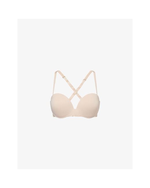 Wacoal White Ines Secret Strapless Bra