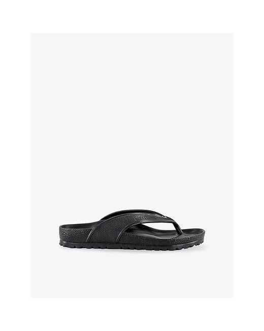 Birkenstock Black Honolulu Rubber Sandals