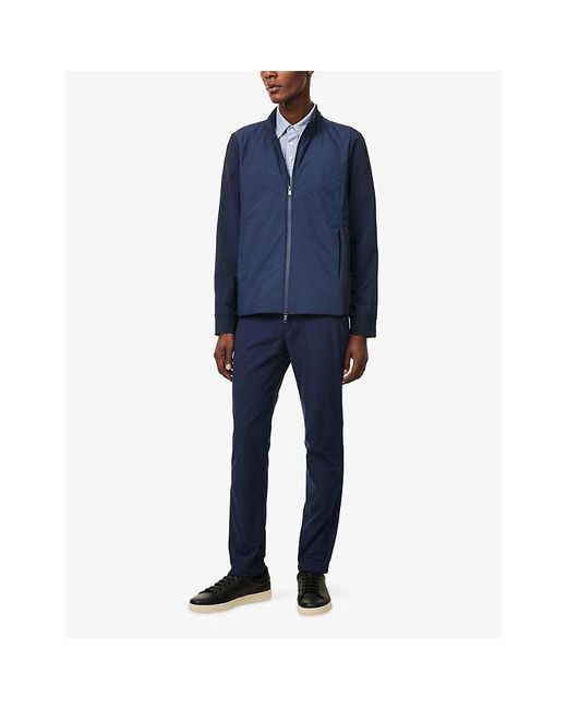 G/FORE Blue Maverick Hybrid Woven Jacket for men