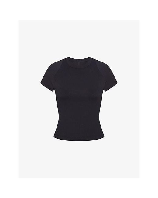 NikeSKIMS Blue Airy Baby Jersey T-Shirt