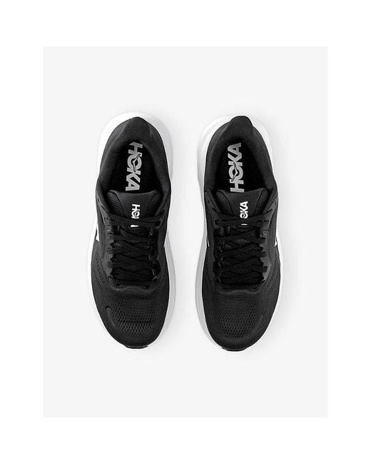 Hoka One One Black Clifton 11 Mesh Trainers for men