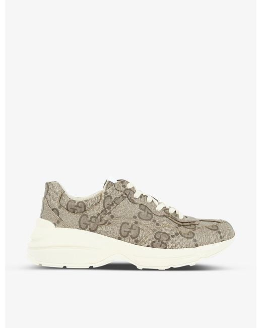 Mens gucci trainers selfridges sale