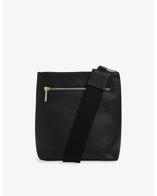 Whistles Leather Crossbody Bag in Black Lyst