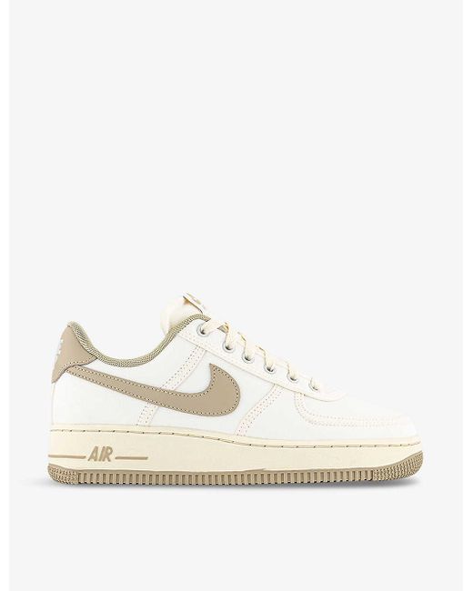 Nike White Air Force 1 Low-top Leather Trainers
