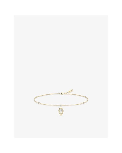 Messika White Fiery And 0.26Ct Diamond Anklet