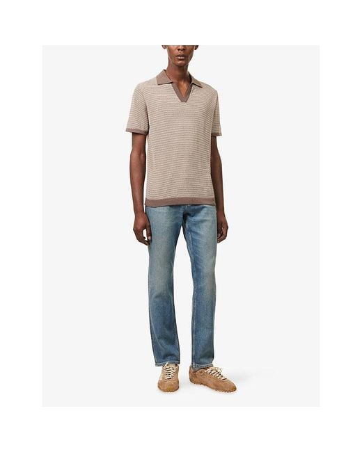 PAIGE Blue Normandie Straight-Leg Denim Jeans for men