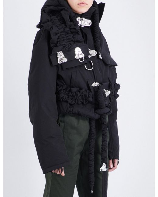 Craig Green Black Padded Cotton-blend Puffer Jacket