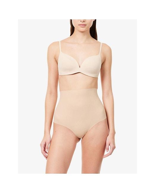 Commando Natural Classic Control Microfibre Thong