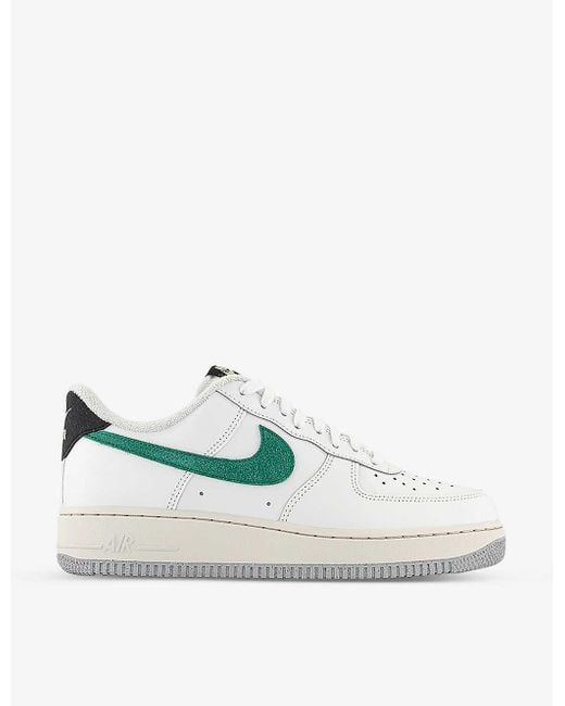 Nike Air Force 1 07 Leather Mid-top Trainers for Men | Lyst