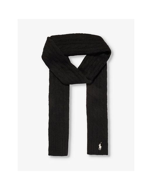 Polo ralph lauren hotsell cashmere blend scarf