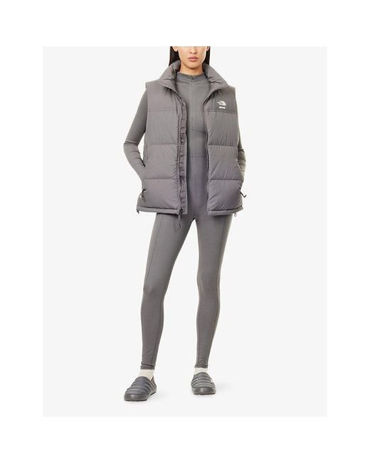 The North Face Gray X Skims Refina Stretch-Woven Jumpsuit