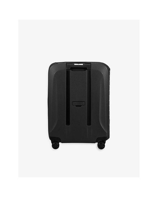 Samsonite Black Essens Spinner Hard Case 4 Wheel Recycled-polypropylene Cabin Suitcase