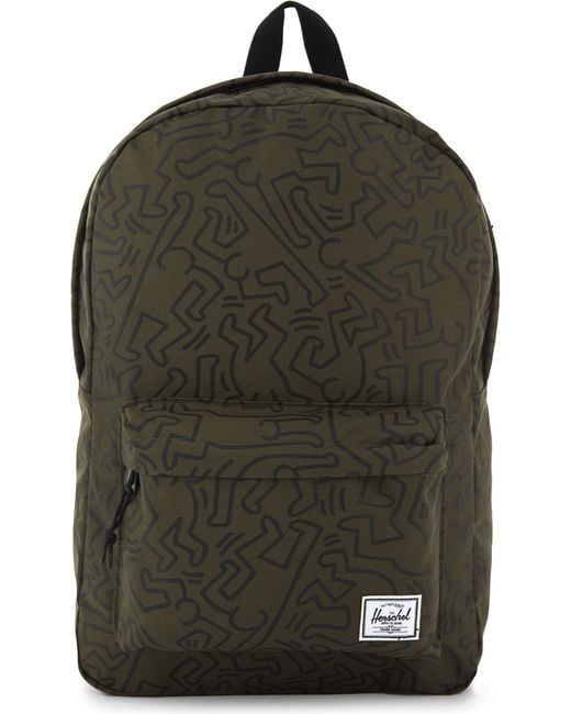 Herschel Supply Co. Green Winlaw Keith Haring Backpack for men