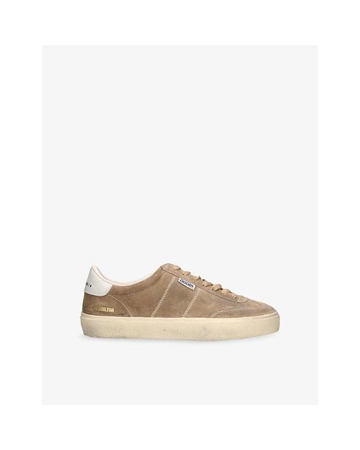 Golden Goose Deluxe Brand Natural Soul Star 15522 Suede Trainers for men