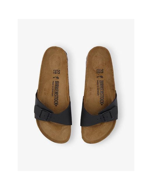 Birkenstock Brown Madrid Leather Sandals