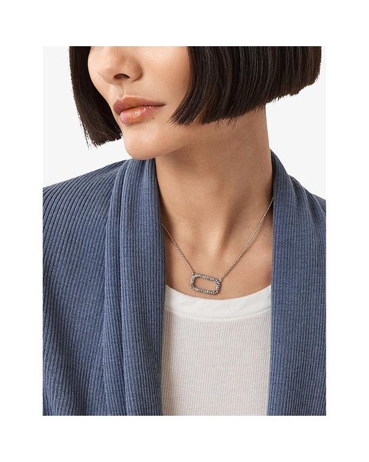 AllSaints Blue Wasson Pirate Multi-Wear Merino-Wool Cardigan