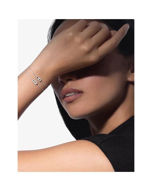 Messika White Care(S) Pavé 18Ct And 0.07Ct Diamond Bracelet