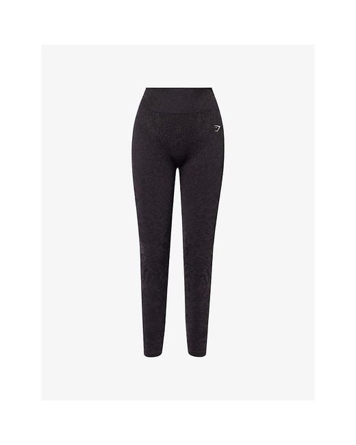 GYMSHARK Blue Adapt Animal X Whitney Leggings