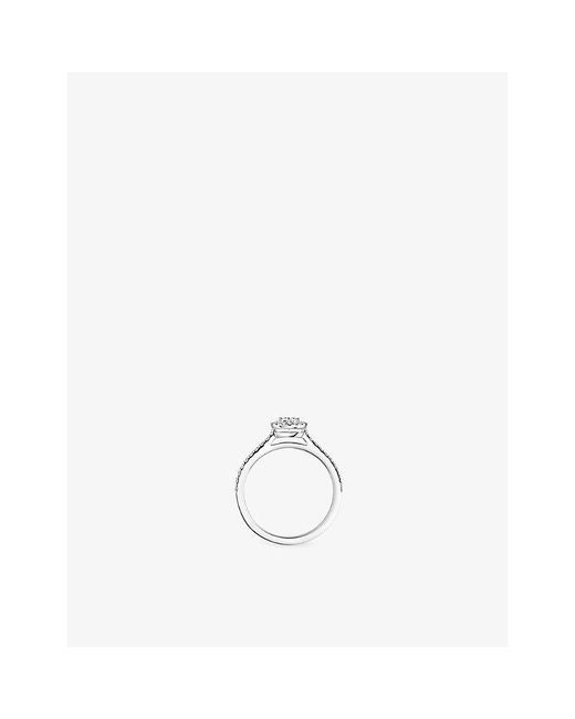 Messika White Joy 0.25Ct 18Ct And 0.45Ct Diamond Ring