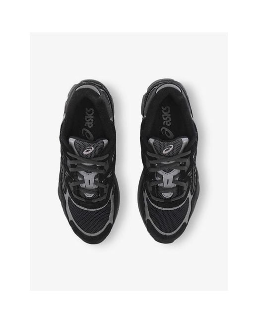 Asics Black Gel-Nyc Mesh Low-Top Trainers for men