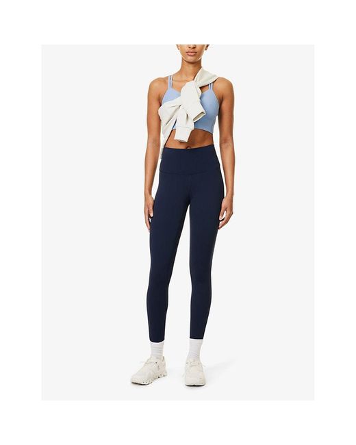 lululemon athletica Blue Align High-Rise 25' Stretch-Woven Leggings