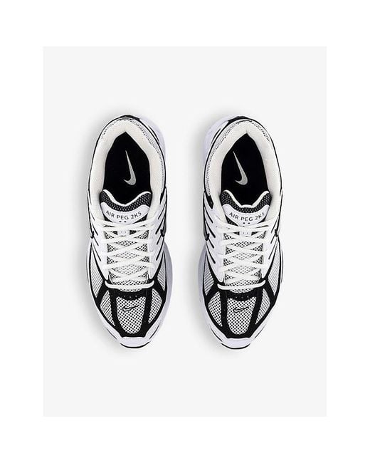 Nike White Air Peg 2k5 Brand-tab Mesh And Leather Low-top Trainers for men