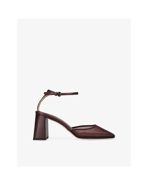 Dear Frances Multicolor Felice 75 Mesh Heeled Pumps
