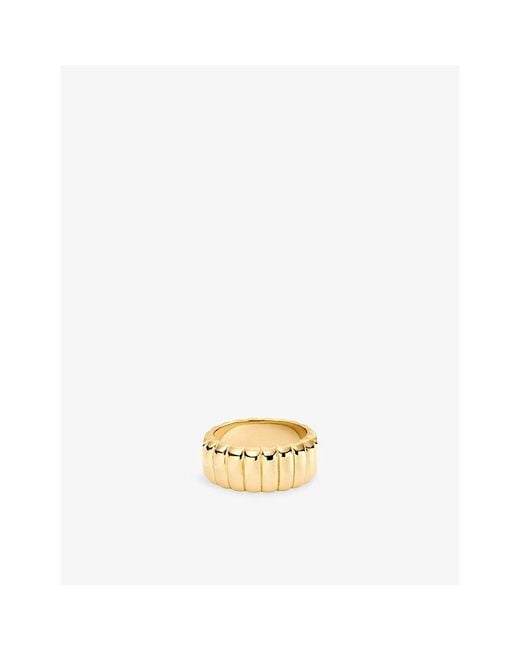 MEJURI Metallic Charlotte Bold 18Ct Vermeil Ring