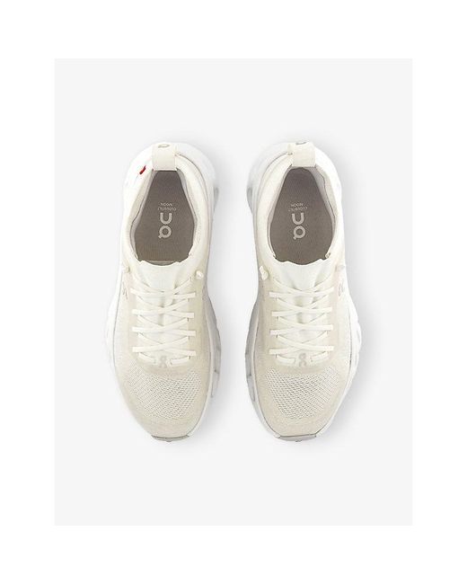 On Shoes White Cloudtilt Mo Woven Trainers