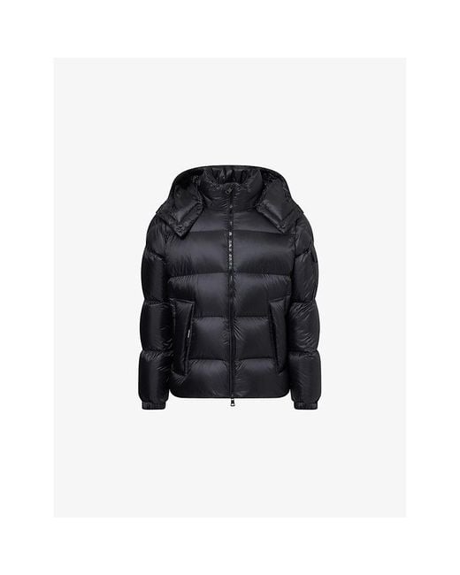 Moncler Black Couyere Nylon-Down Jacket for men