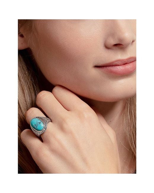 Thomas Sabo Multicolor Arizona Sterling- And Faux- Signet Ring