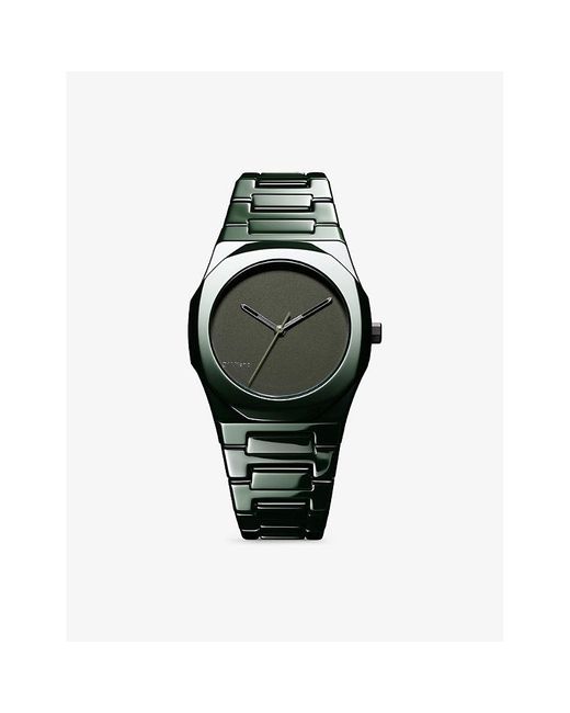 D1 Milano Green Ceramic Pure Ceramic Watch